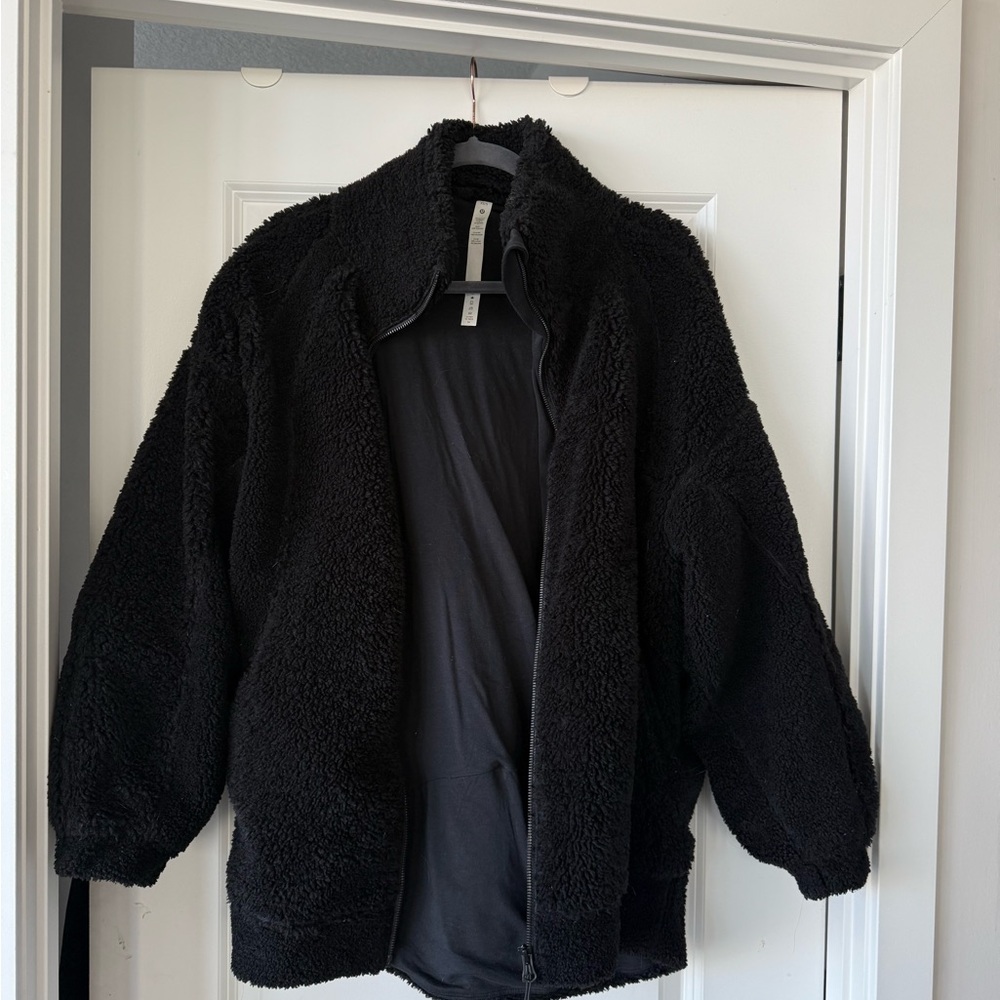 Cozy Black Sherpa Jacket